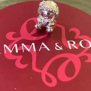 Emma & Roe Babydoll Sterling Charm w/ Box